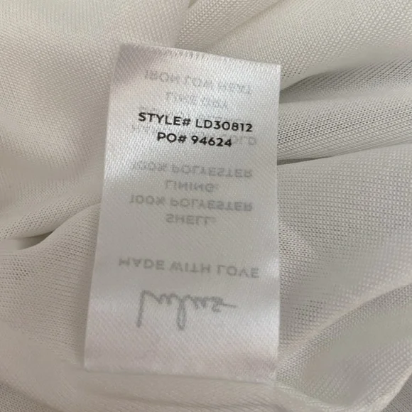 LULU’S Any Sway, Shape, or Form White Lace Halter Dress Size XS - Picture 8 of 9